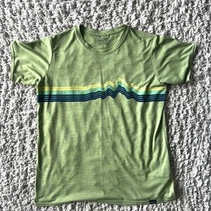 Patagonia Light Green Capilene Cool Daily Shirt size L